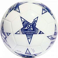 Мяч ф/б  "ADIDAS UCL Club IA0945", р.5, ТПУ, 12 пан., маш.сш.,  бело-голубой